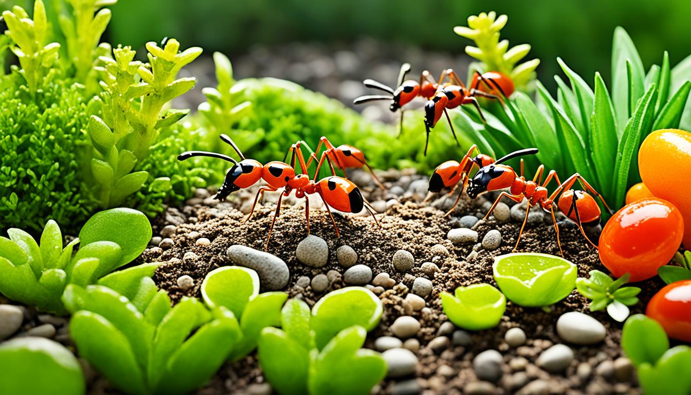co na mrówki w ogrodzie naturalne sposoby